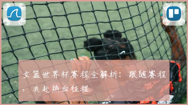 女篮世界杯赛程全解析：跟随赛程，共赴热血征程